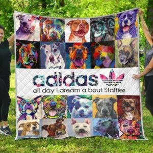Staffies Quilt Blanket Beeqt5112  Quilt